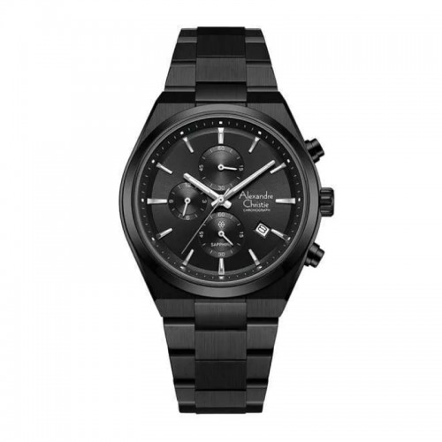 Alexandre Christie AC 8697 Full Black Man MCBIPBA